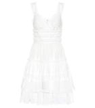 Dolce & Gabbana Lace-trimmed Cotton Minidress