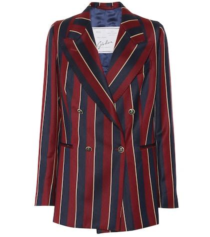 Giuliva Heritage Collection The Stella Striped Wool Blazer