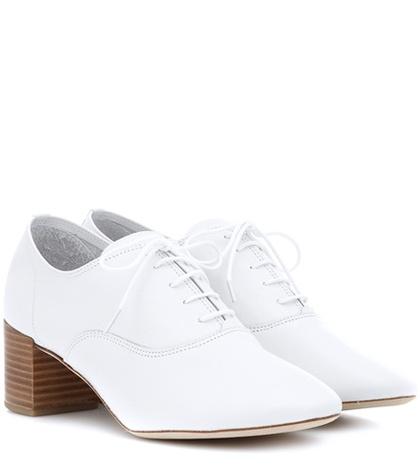 Repetto Fado Leather Oxford Pumps