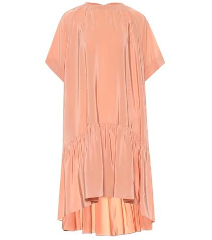 Junya Watanabe Draped Silk Crêpe Dress