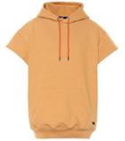 Reebok X Victoria Beckham Short-sleeved Cotton Hoodie