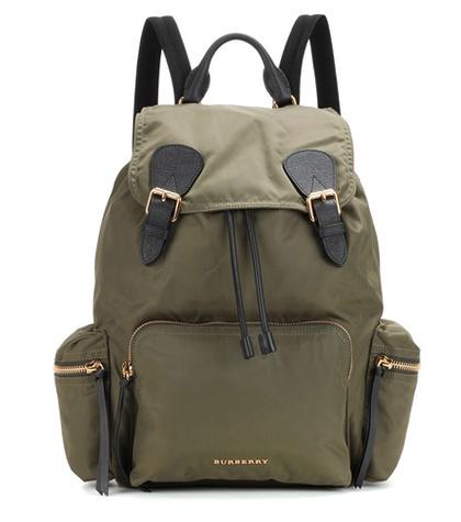 Dolce & Gabbana The Large Leather-trimmed Backpack