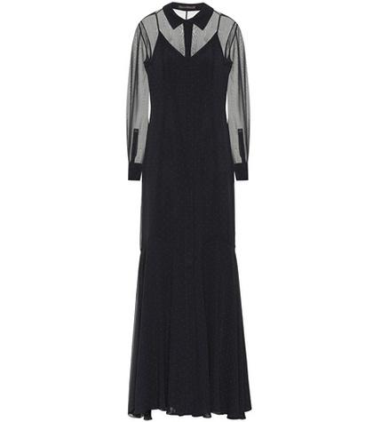 Max Mara Ugolina Silk Crêpe Dress