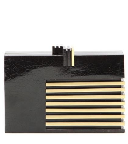 Nathalie Trad Mytheresa.com Exclusive Klein Shell Box Clutch