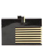Nathalie Trad Mytheresa.com Exclusive Klein Shell Box Clutch