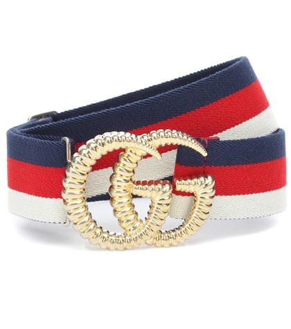 Gentle Monster Gg Striped Web Belt
