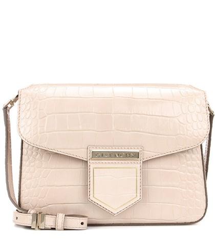 Givenchy Nobile Small Embossed Leather Shoulder Bag