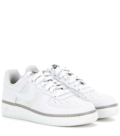 Nike Nike Air Force 1 '07 Embossed Suede Sneakers