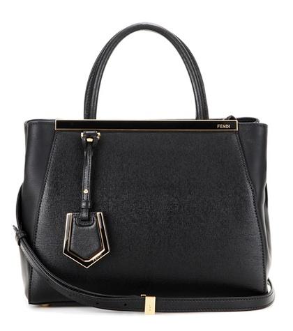Fendi 2jours Petite Leather Tote
