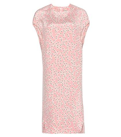 Balenciaga Printed Silk Dress