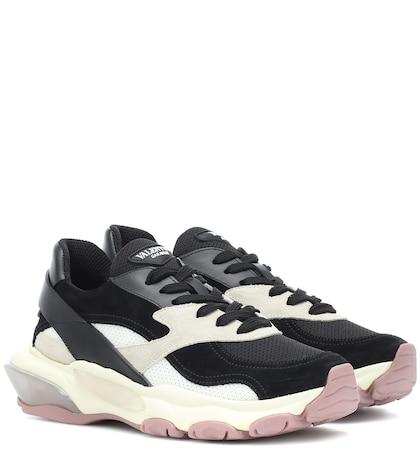 Magda Butrym Valentino Garavani Bounce Suede Sneakers