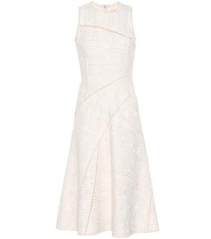 Proenza Schouler Tweed Midi Dress