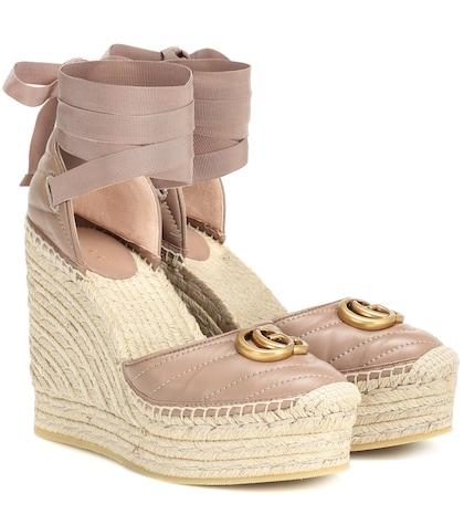 Burberry Leather Espadrilles