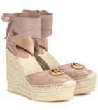 Burberry Leather Espadrilles