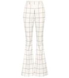 Rebecca Vallance Pierre Checked Flared Pants