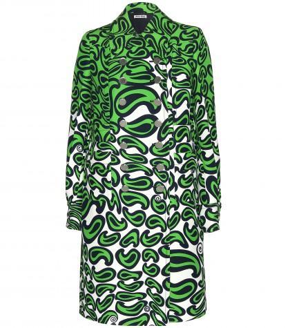 Miu Miu Printed Coat