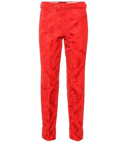 Simone Rocha Jacquard Cotton-blend Pants