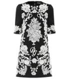 Dolce & Gabbana Embroidered Jacquard Minidress