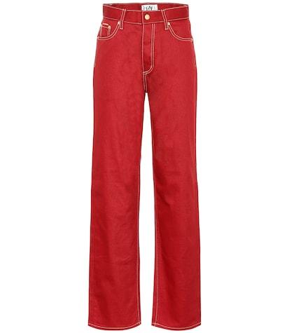 Eytys Benz Twill High-rise Wide-leg Jeans