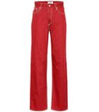 Eytys Benz Twill High-rise Wide-leg Jeans