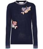 Peter Pilotto Embroidered Wool Sweater