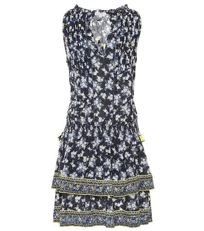 Poupette St Barth Amora Printed Minidress