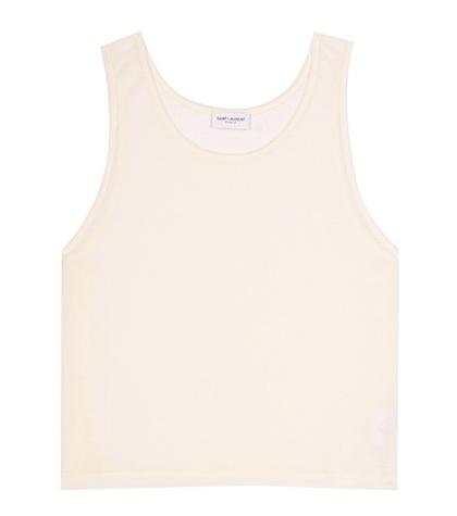 Saint Laurent Wool-blend Jersey Top