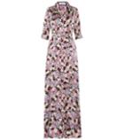 Erdem Karissa Floral-printed Silk Gown