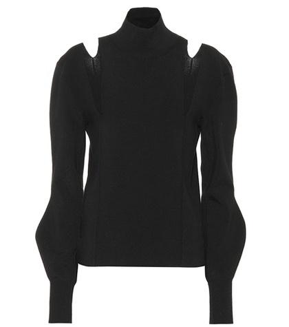 Chlo Cut-out Wool-blend Sweater