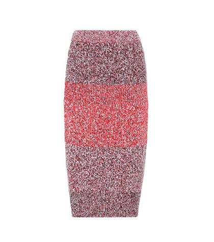 Burberry Cashmere And Wool-blend Skirt