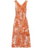 See By Chlo Sleeveless Printed Cotton Dress