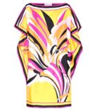 Emilio Pucci Beach Printed Silk Kaftan