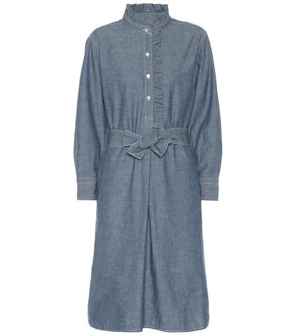 Tory Burch Deneuve Chambray Shirt Dress