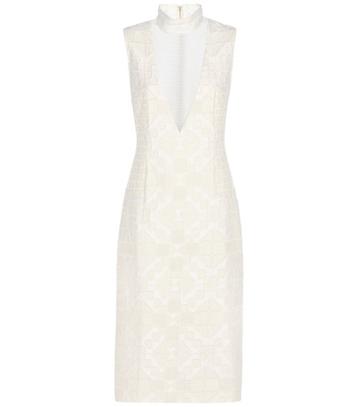 Teatum Jones Erin Merino Wool And Silk Midi Dress
