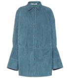 Acne Studios Lucia Suede Blouse