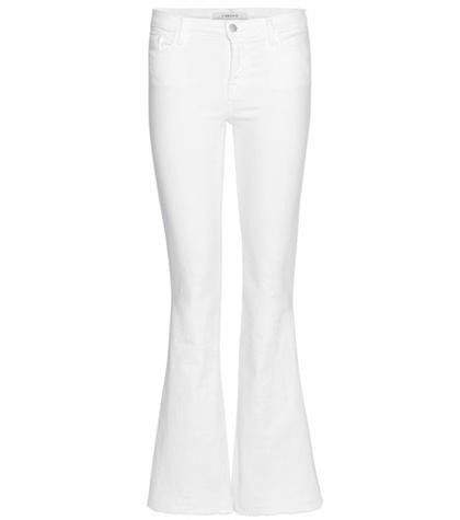 Stella Mccartney Sneaker Flare Mid-rise Jeans