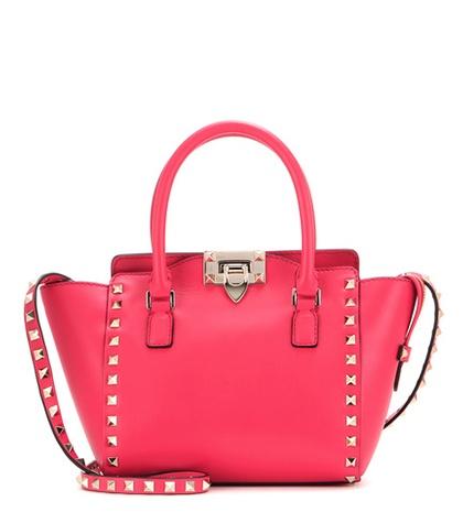 Valentino Valentino Garavani Rockstud Mini Leather Shoulder Bag