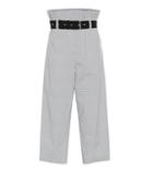 Plan C Checked High-rise Pants