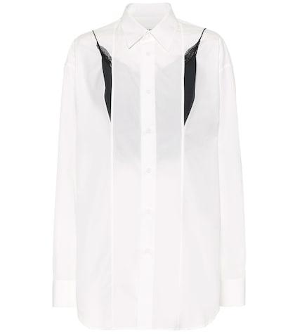 Maison Margiela Layered Cotton Camisole Shirt