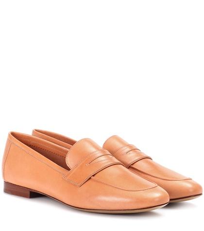 Mansur Gavriel Leather Penny Loafers