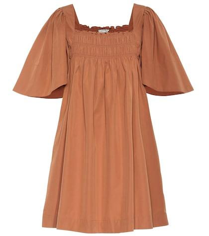 Oscar De La Renta Emmeline Cotton Poplin Dress