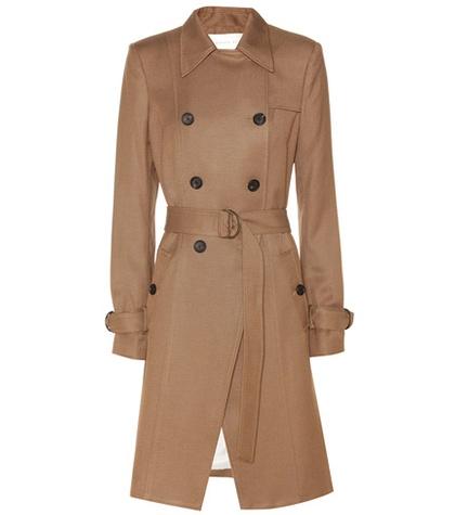 Veronica Beard Hutton Drapey Trench Coat