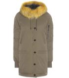 See By Chlo Parka Coat With Fur-trimmed Hood