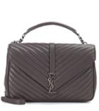 Rag & Bone Large Collège Monogram Quilted Leather Shoulder Bag