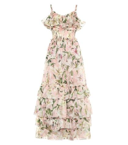 Dolce & Gabbana Floral Silk-organza Gown