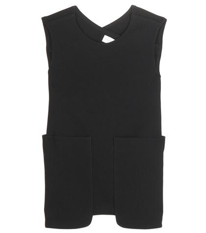 Victoria Beckham Open-back Crepe Top