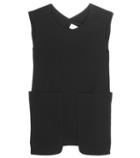 Victoria Beckham Open-back Crepe Top