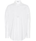 Brunello Cucinelli Embellished Cotton-blend Blouse