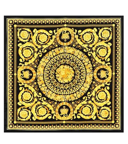 Victoria Beckham Baroque Ss92 Printed Silk Scarf