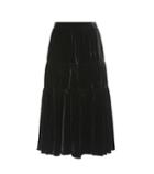 Burberry Velvet Skirt